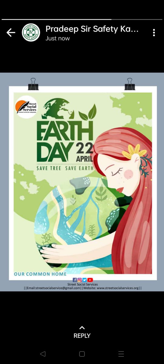 StreetSocialSe2's tweet photo. Today on the occasion of #EarthDay we #TeamSSS bow in reverence to Mother Earth. Let us all with humility pledge to focus on reducing our environmental footprints and ensuring sustainable development.
#WorldEarthDay2022 #EarthDay2022 #India #MotherEarthDay #Telangana #Hyderabad https://t.co/UwQ6Jeg2ZZ