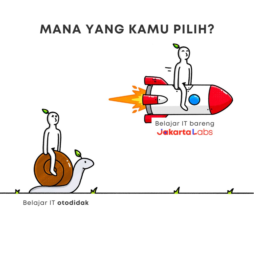 jakartalabs's tweet photo. Kalo bisa cepat, kenapa harus lambat? https://t.co/lSJlyQTm7b