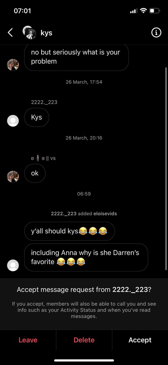 eloisevids's tweet photo. TW: DE*TH THREATS

Not this sh*t again.. https://t.co/sSN7Ni3dPD