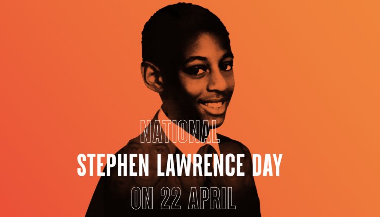 Today is #StephenLawrenceDay, we remember, recognise and will never forget. #SLDay22
#BecauseofStephen