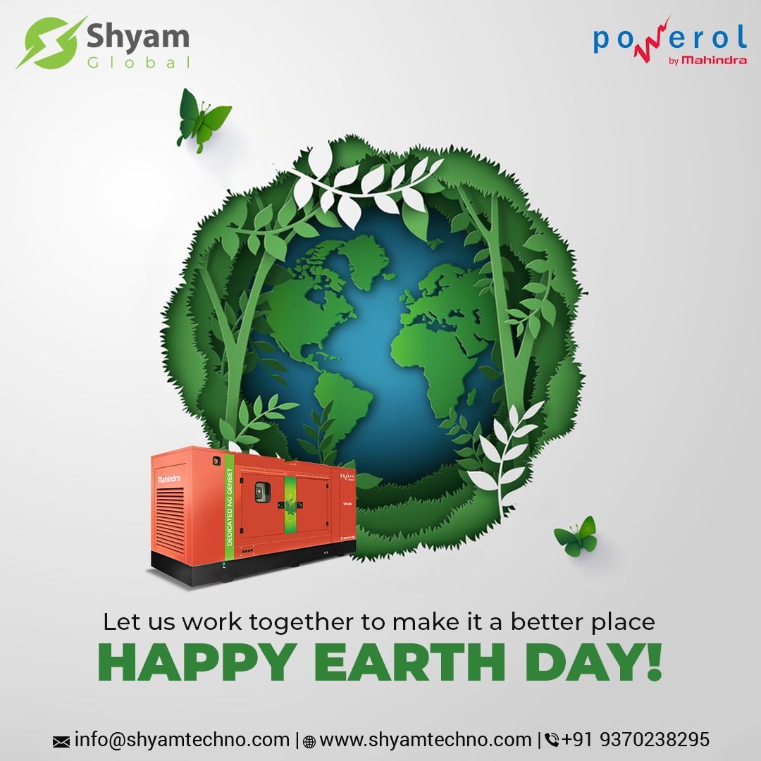 ShyamLtd's tweet photo. Let us work together to make it a better place.
Happy Earth Day.
.
.
.
#shyampowersolutions #shyam #shyamglobal #environmentsafe #reducespollution #cleanandgreen #uninterruptiblepowersuppy #happyearthday https://t.co/FyXJuGb8LN