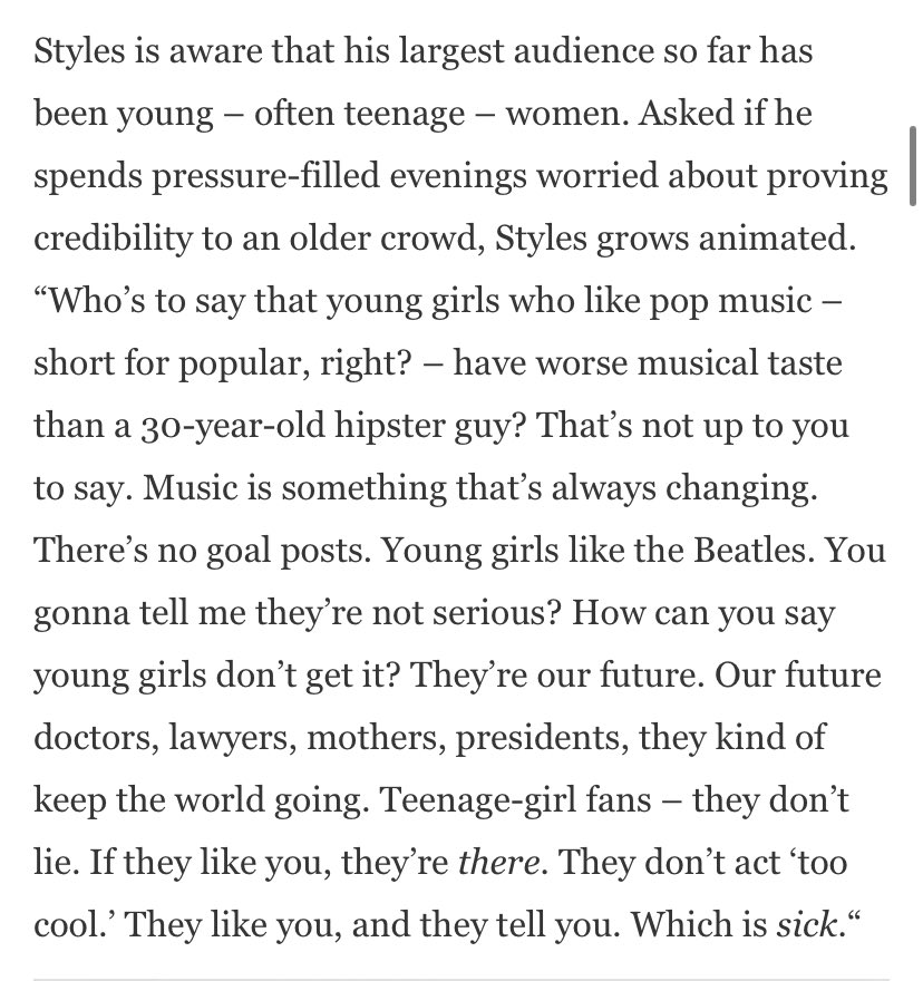 harrymoonchild's tweet photo. I just think that harry styles >>>>> https://t.co/9emitOGHY5
