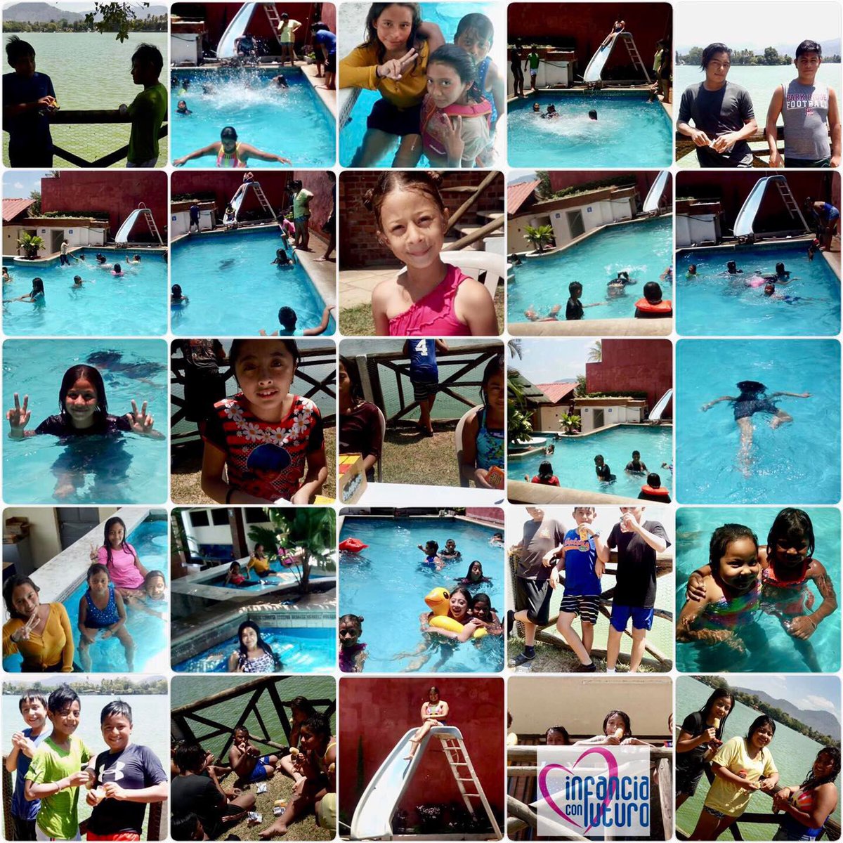 ¡Días de piscina, gracias por hacernos felices!
#if #opotunidades #ayuda #guatemala #salud #educacion