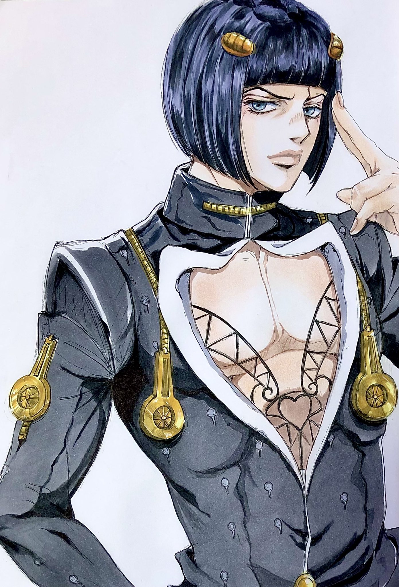 明良 黒ブチャラティ T Co U8elurtfhv Twitter