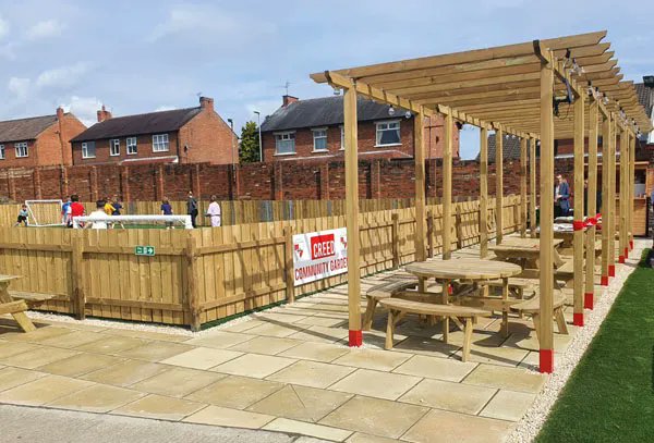 BuildbaseUK's tweet photo. Congratulations to @Official_SAFC on the grand opening of their new #community #garden - built with help from the Buildbase £50K Community Club Award!
The garden will provide an all-year round facility for the local #community to enjoy!

@TonyIncenzo #NonLeague #CommunityFootball https://t.co/GzogCNNIio