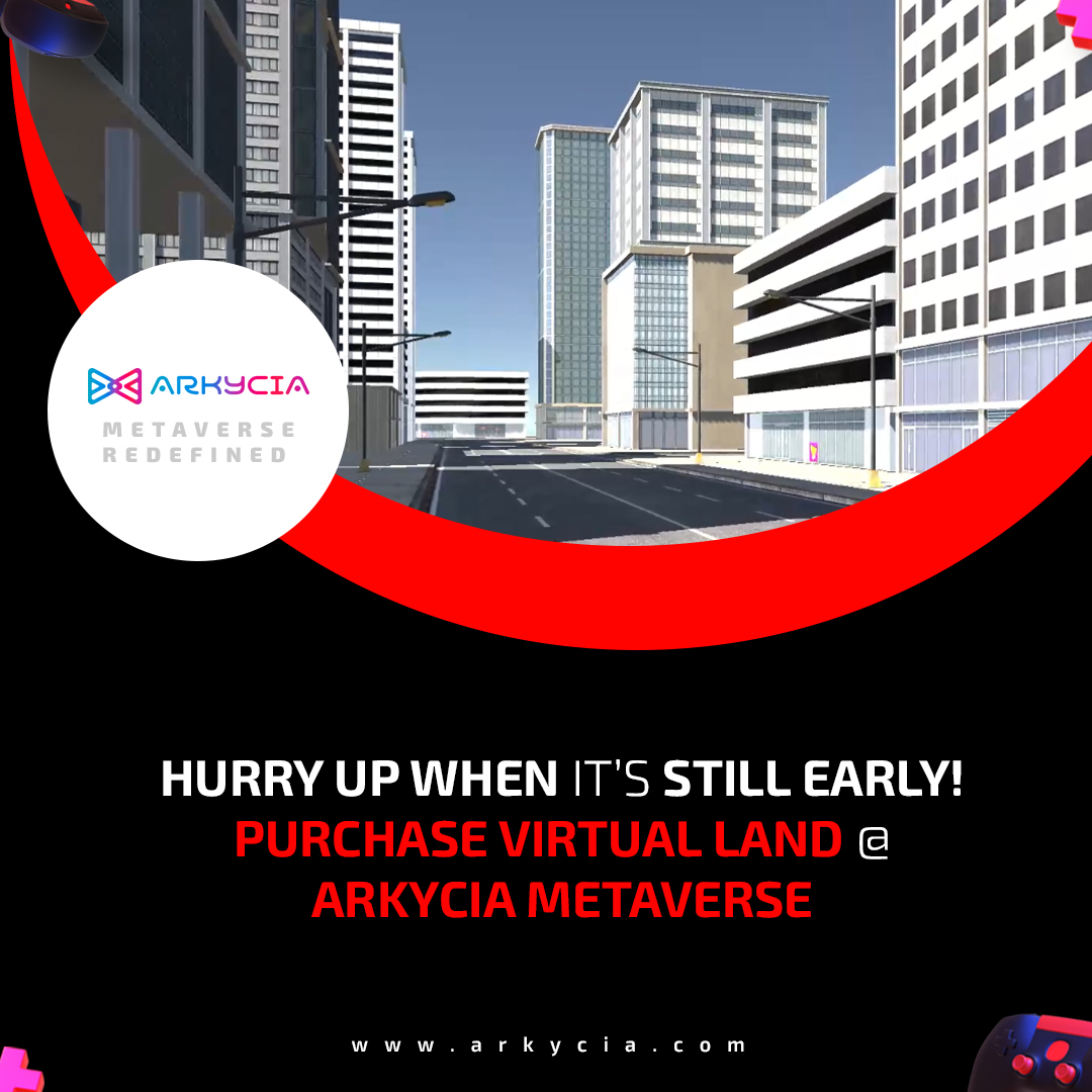 Hurry up when it’s still early! Purchase virtual land @Arkycia metaverse. @rarible @opensea rarible.com/user/0x0D89825… #virtualworld #virtualland #web3 #nft #nfts #nftcommunity #nftmarketplace #cryptocurrency #BTC #ETH #Crypto #openseanft #rariblenft #arkyciametaverse