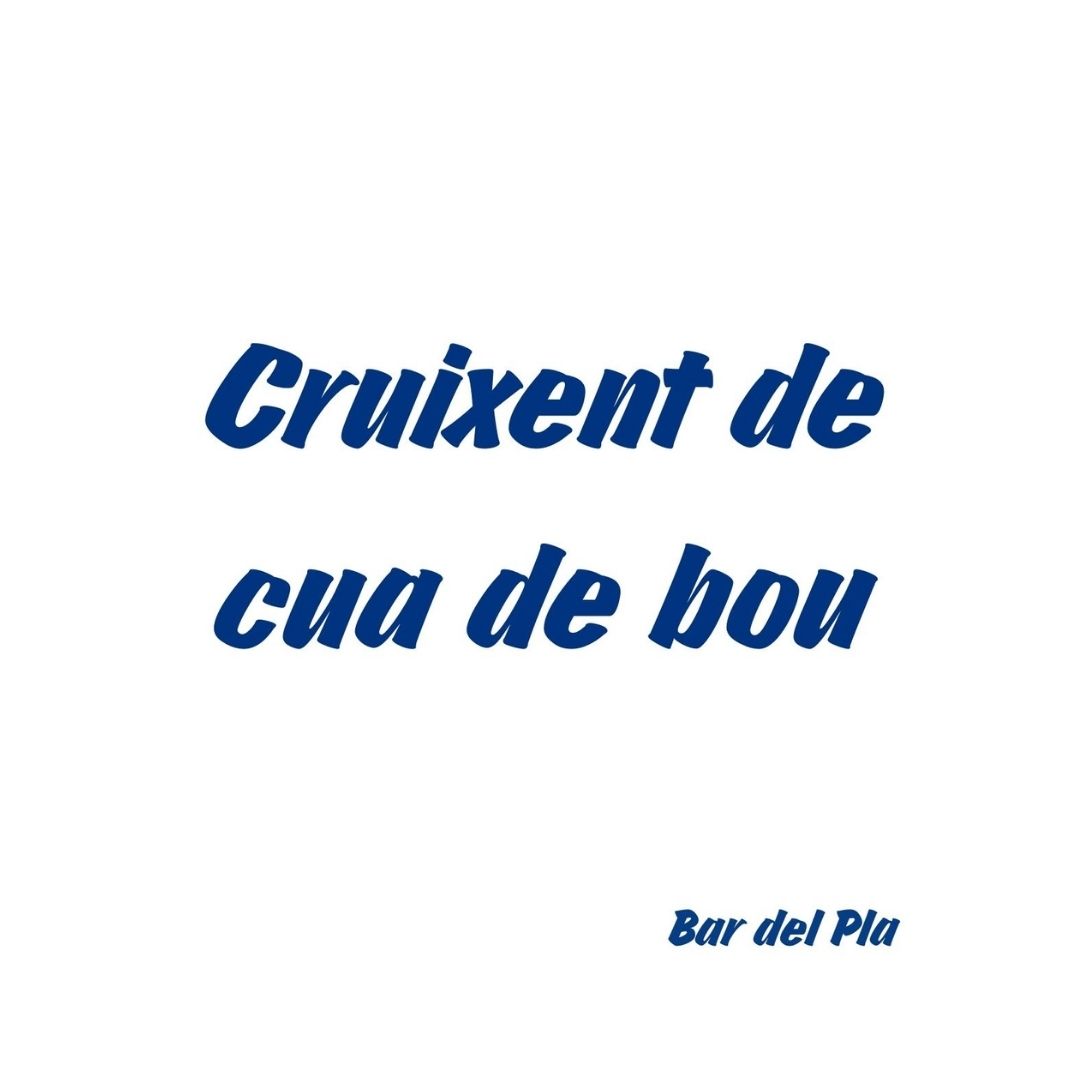 bardelpla's tweet photo. Cuixent de cua de bou⁣ https://t.co/aNyB0cUKvU

#BardelPla #RaboDeToro #OxtailCrispy #Oxtail #CuaDeBou #Tapas #TapasLover #CrujienteDeRaboDeToro #ColaDeBuey #BeefOxtail #Tapeo #BarcelonaCentreRestaurant #Barcelona #RestauranteDeBarcelona⁣ https://t.co/sd5uBFCzTA