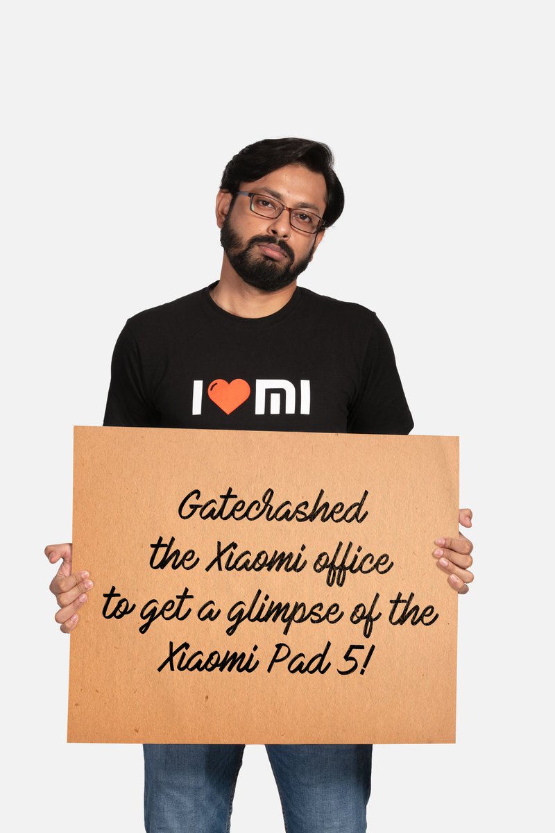 pro_pratip's tweet image. I know why I did it, you would have done it too!
@XiaomiIndia I just wanted to #doitbetter with #XiaomiPad5.