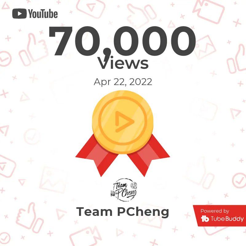 ica_cheng's tweet photo. We hit another milestone ! 

70,000 views on the YouTube channel! 🥂🎉 Thank you for the continued support ♥️✨ and if you haven't subscribed yet - please do ! 

https://t.co/1ydyBT3mEu https://t.co/R5FaiMnQSu