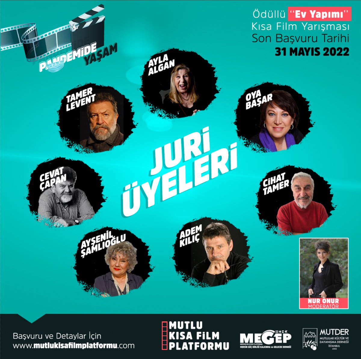 mutlulardernegi's tweet photo. Proje Paydaşlığımızda
Mutlu Kısa Film Günleri
"Pandemide Yaşam" Temalı Ev Yapımı Kısa Film Yarışması
Güçlü bir jüri ile çok güzel bir yarışma olacak...
#kısafilm #evyapımıkısafilmyarışması 
#kısafilmyarışması https://t.co/6ZzUN6yrxt