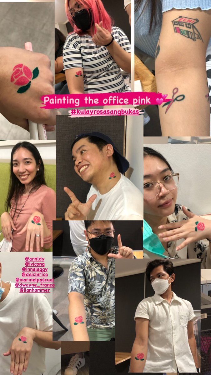 JosephIchihara's tweet photo. Painting the office pink ππΈ #KulayRosasAngBukas #WeDrawLeni https://t.co/rrQFQVqCyM