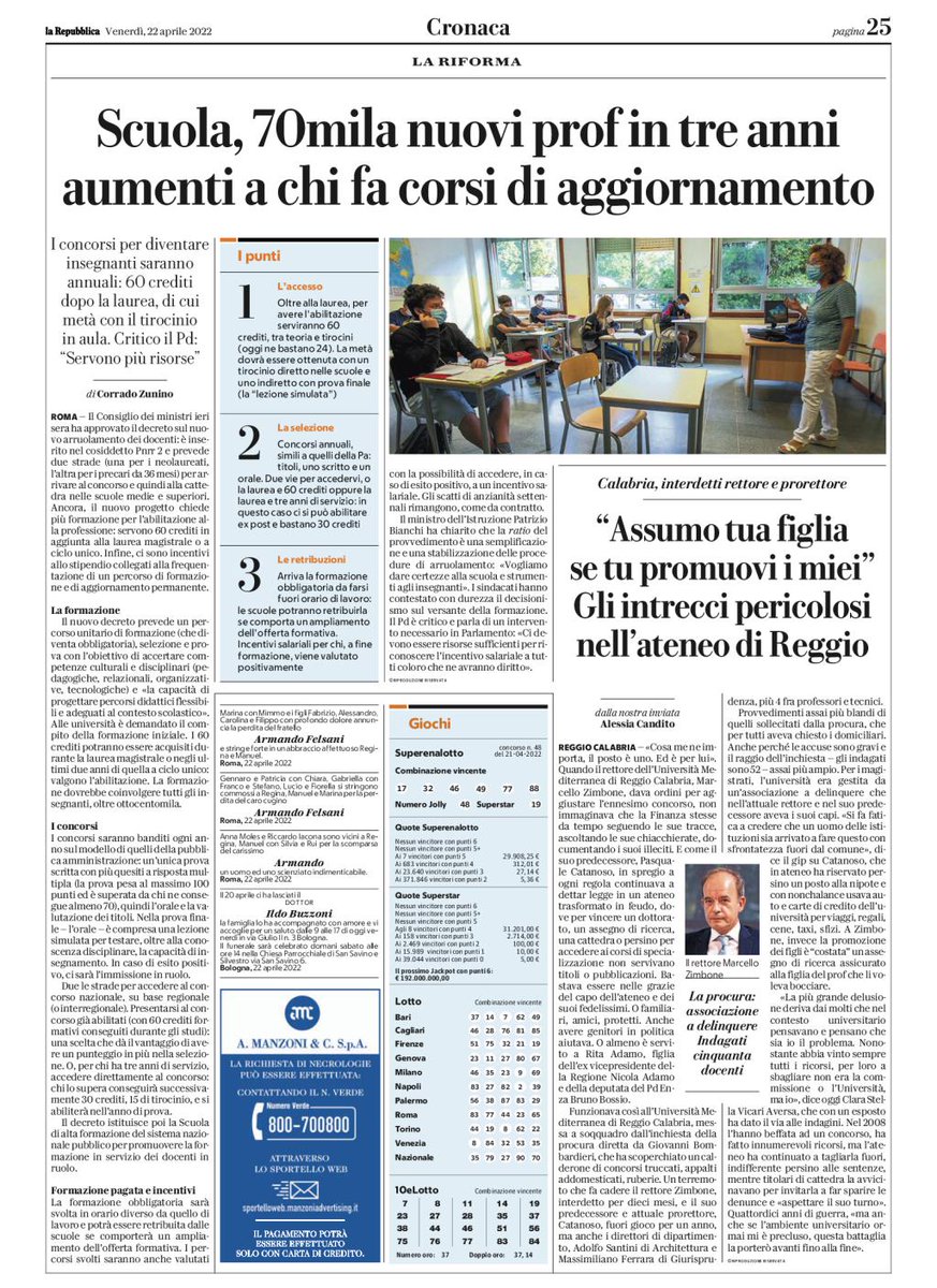 corzunino's tweet photo. L'arruolamento scolastico secondo Bianchi. #scuola #formazione #cattedra https://t.co/hJCMPNHHRi