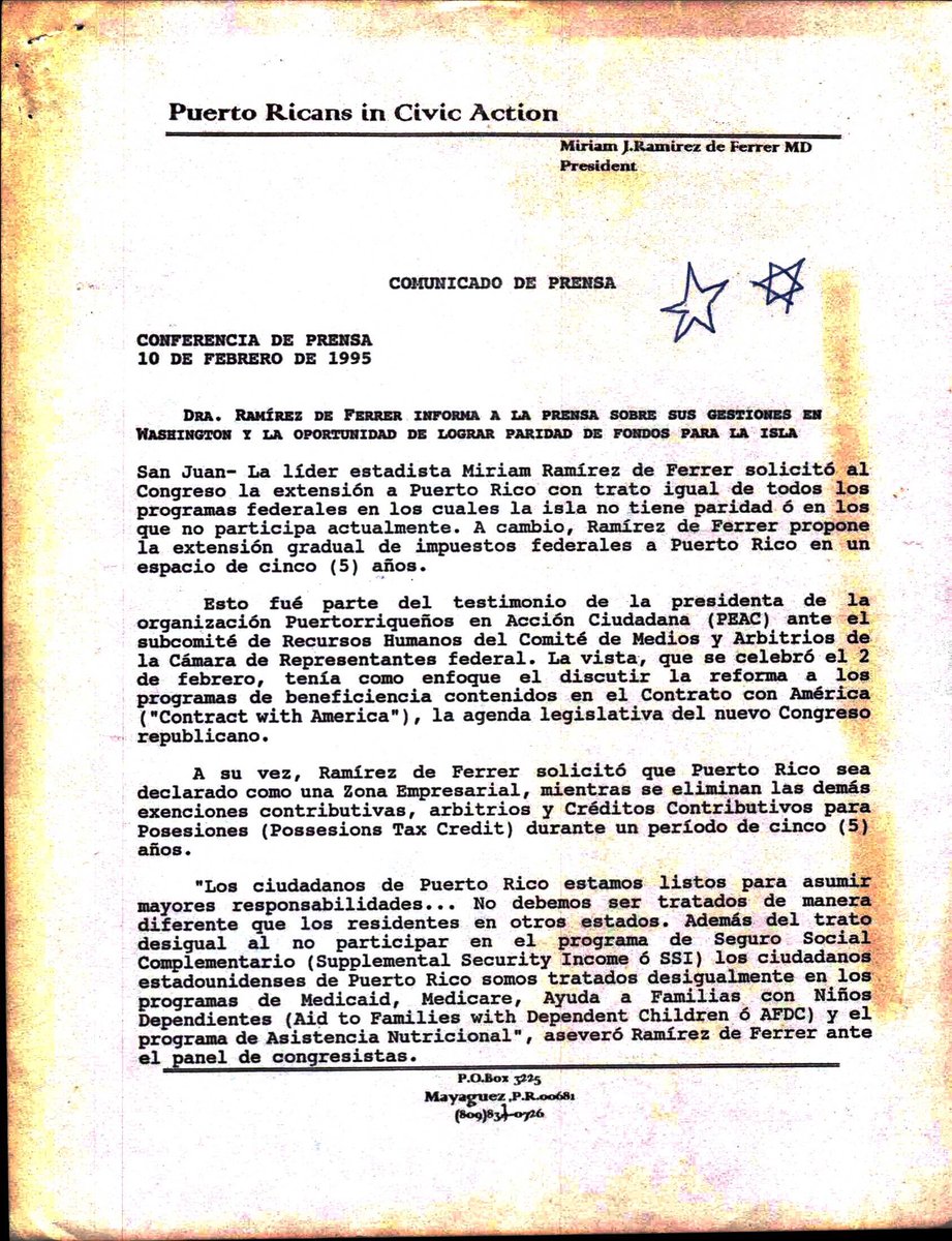 mjean2's tweet photo. Incorporación PR 1995 https://t.co/japTO0g7oH