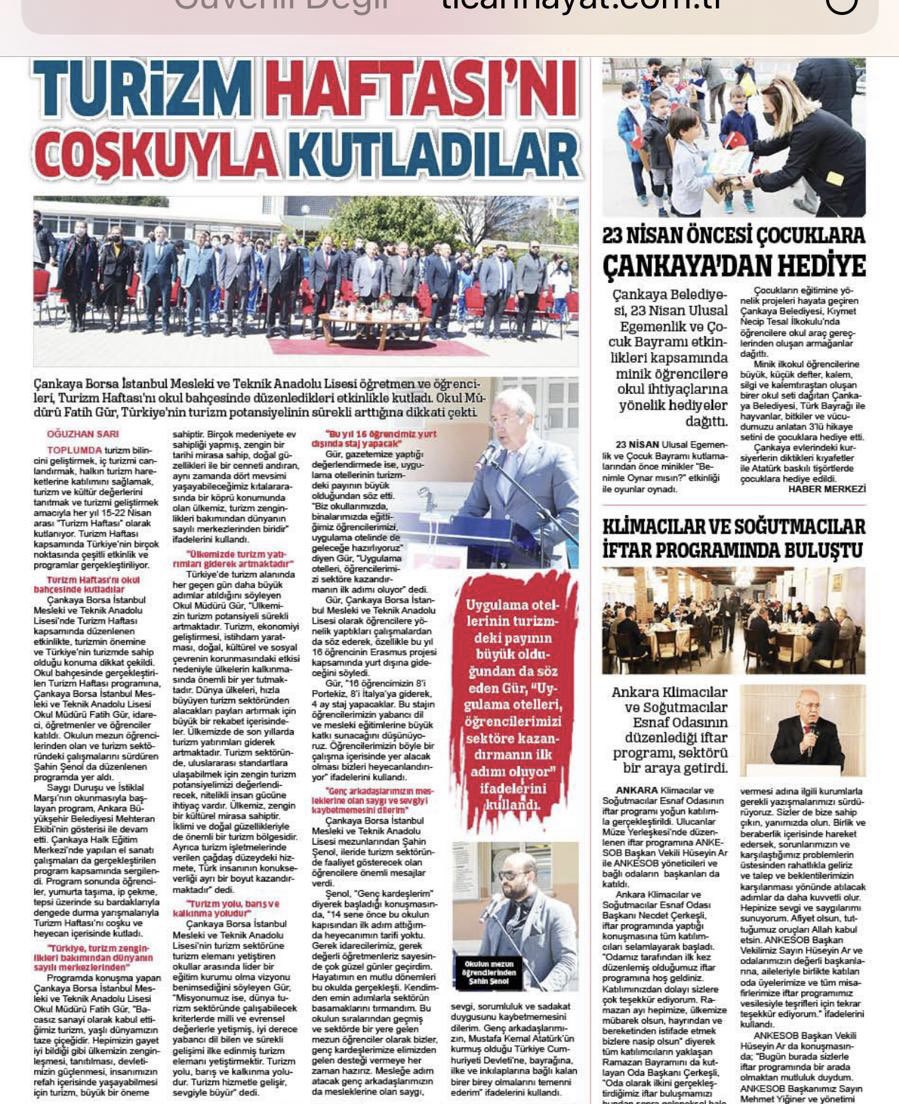 cankayaimkbmtal's tweet photo. Turizm haftası okulumuzda düzenlenen çeşitli etkinliklerle kutlandı. https://t.co/gwWfC10K7f
