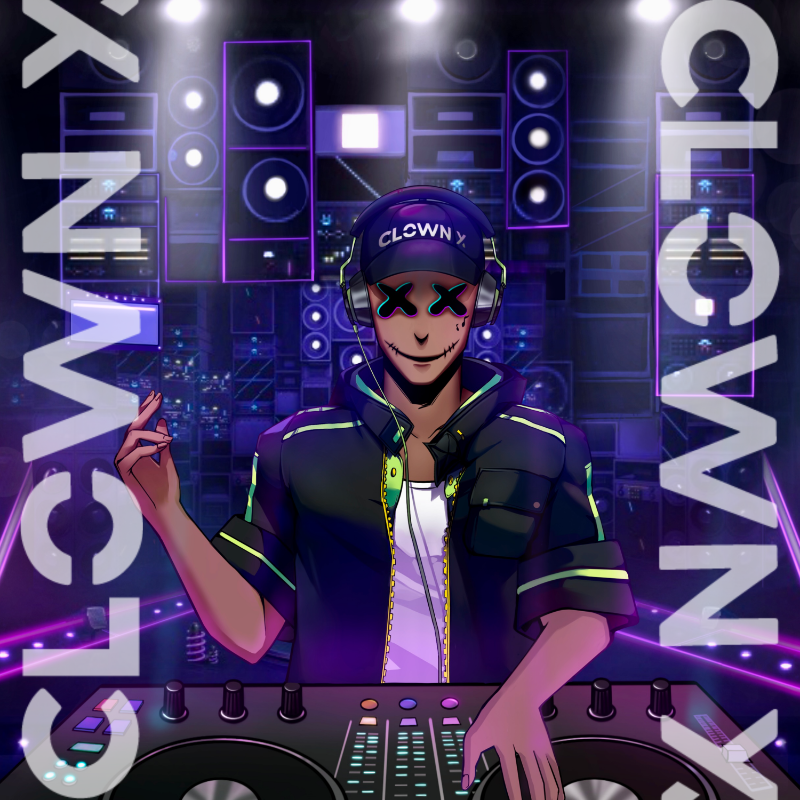 ClownXnft's tweet photo. Welcome DJ Clown 🎧🤡🎧

Follow and Party with us...

You guys know the drill:

Follow + Like + RT = ClownList 

Let us know what you think about the art!🔥🔥 Tag your friends https://t.co/geJmrjlWm7