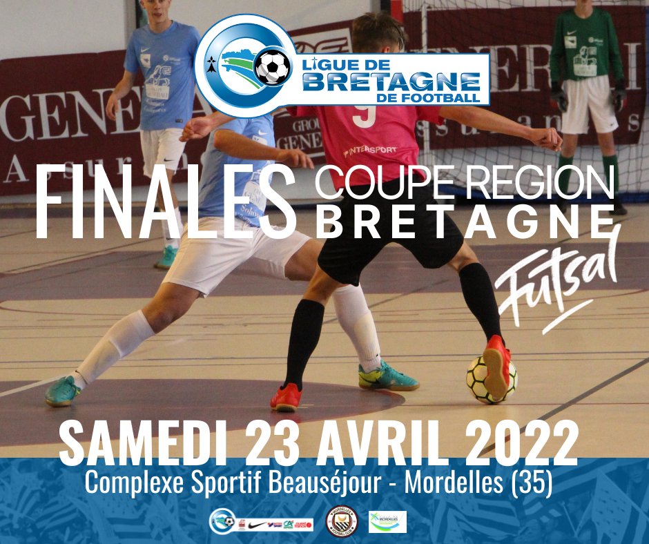 LBFoff's tweet image. [FUTSAL]
J-1 avant les Finales de la Coupe Région Bretagne Futsal à Mordelles !
Tout savoir : bit.ly/3KBYbnV

📺 Finales Femmes et Hommes by @TechnikSon 

Entrée gratuite &amp;amp; Restauration sur place

@districtfoot56 @DistrictFoot35 @davidthomas35 @FCMordelles