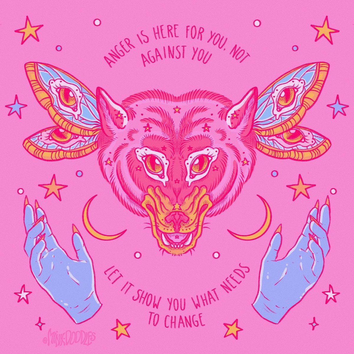 bellalikesfrogs's tweet photo. How does anger show up for you? Racing thoughts, sweaty palms? Cursing? Look deeper, what needs to shift? #selfcare #selflove #quotesaboutlife #quote #quotestoliveby #MentalHealthAwareness #MentalHealthMatters #ArtistOnTwitter #art #DigitalArtist #PositiveVibesOnly https://t.co/KiuDlNCvsM