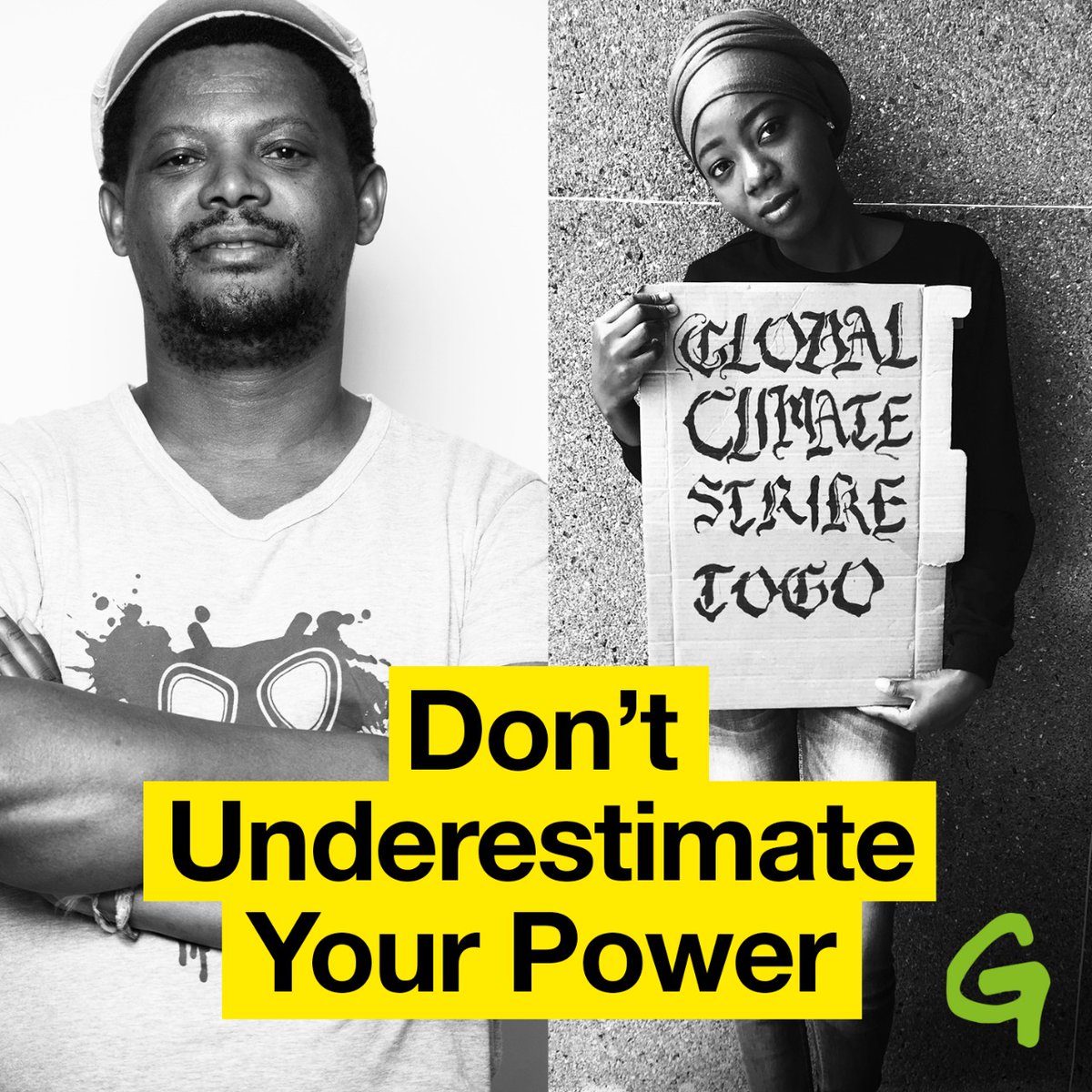 Calveen01's tweet photo. Your support, encouragement and courage has enabled @Greenpeaceafric to make great achievements. Working together in unison has indeed paid off. Thank you 🙏 Don't underestimate #YourPower 💚💛💜 #EarthDay https://t.co/jDptJJBLJg