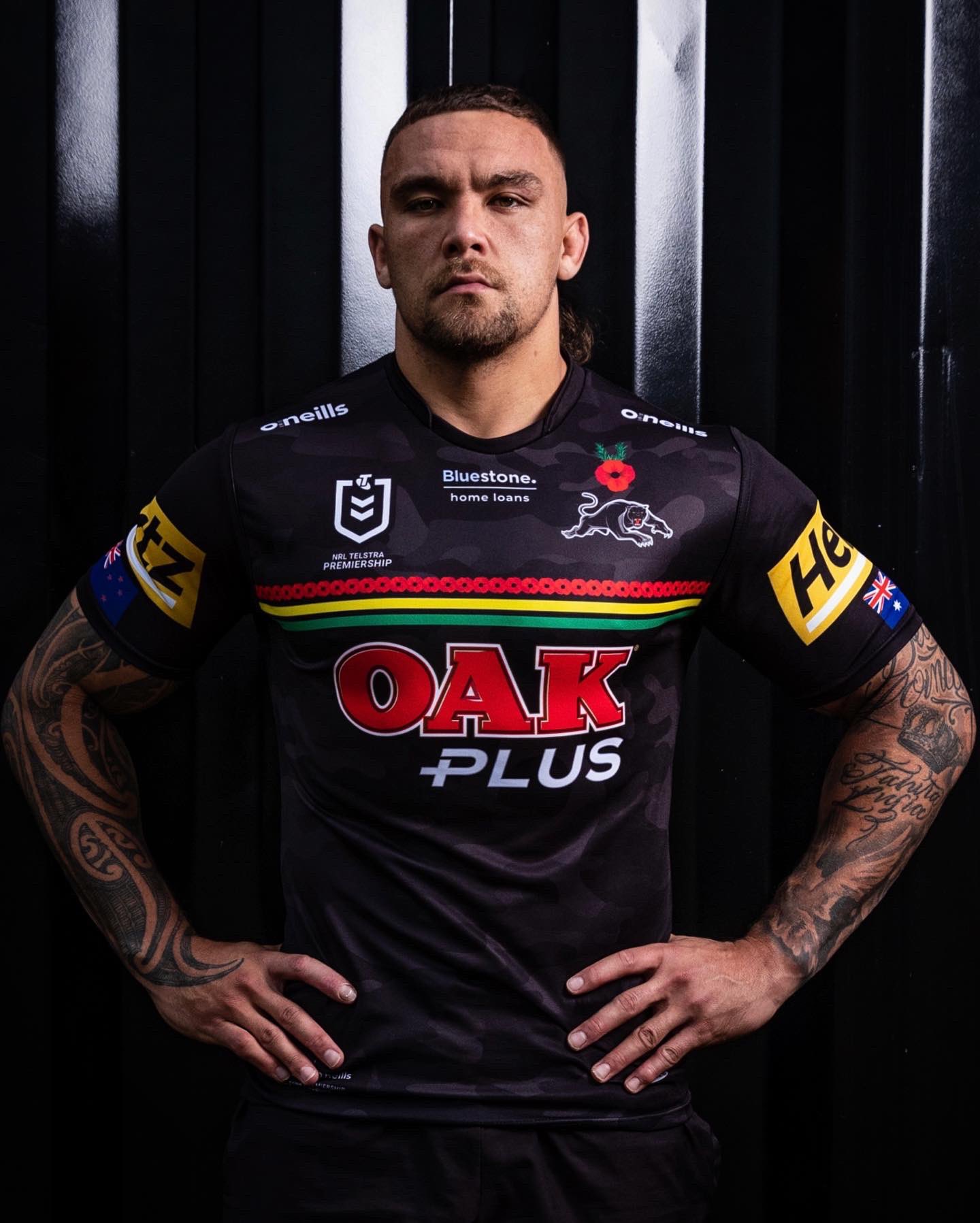 Penrith Panthers 🏆🏆🏆 on X: Our commemorative ANZAC jersey