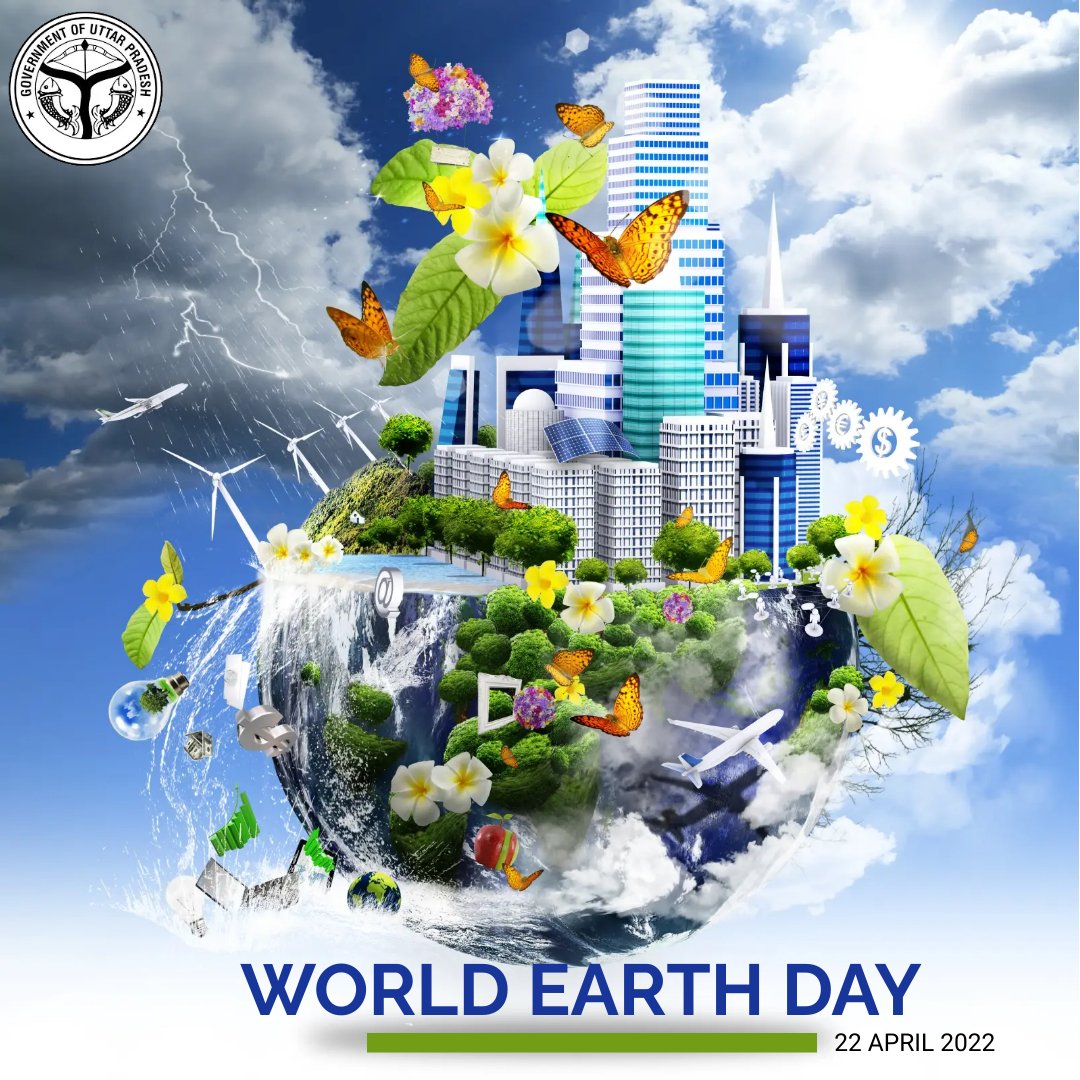 We all breathe the same air, drink the same water and live on the same planet. Let us all join hands to save our planet from pollution and degradation. Wishing you a Happy Earth Day. #EarthDay2022  #GreenPlanet #saveEarth