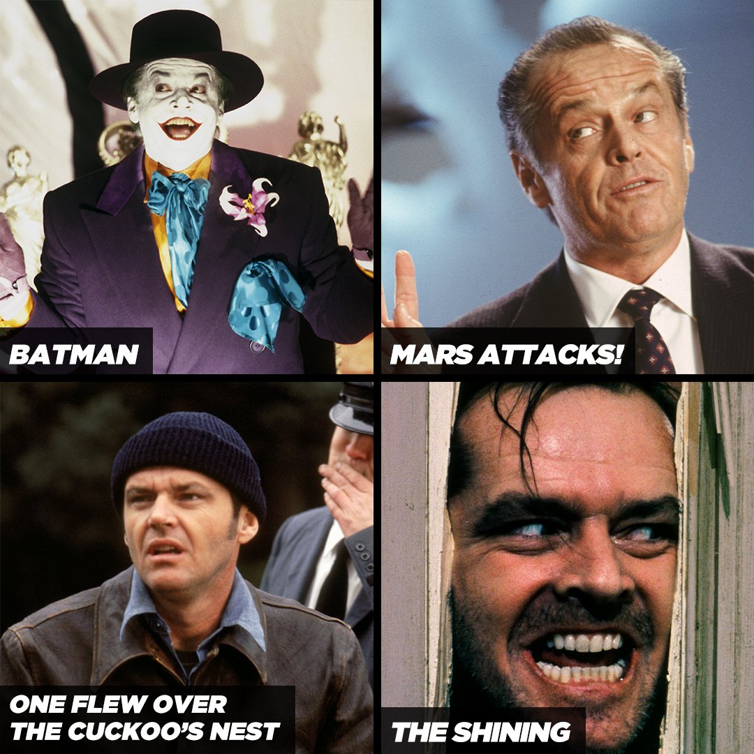 Happy birthday Jack Nicholson! From starring as the Joker to Jack Torrance, which film of his is your favourite? 