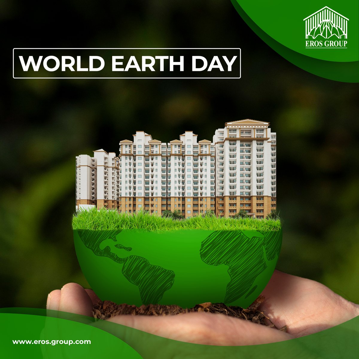 On the occasion of Earth Day, we must pledge to take care of our planet by planting trees, and controlling pollution to protect it. Happy Earth Day!!
.
#earthday🌎 #happyearthday🌎 #worldearthday #gogreen #earthday #nature #enviormnet #planet #happyearthday #eros #erosgroup