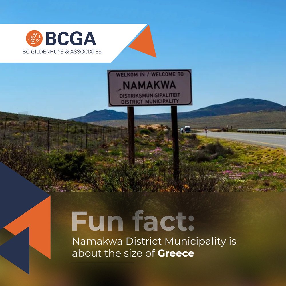 bcga_urban's tweet photo. Namakwa District Municipality is 129 582km² in size - about the size of Greece and north-south about 740km. The serious question is if this is practically manageable given our municipal capacities and population densities?
#SACPLAN #SACN #SACitiesNetwork #salga #cogta #IUDF_ZA https://t.co/TnDgEEDe42