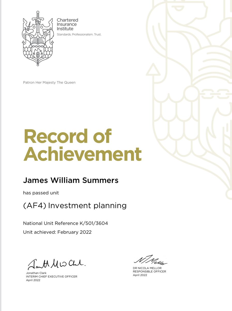 Yes! Great way to start my weekend! 💪🏼 <a href="/CIIGroup/">Chartered Insurance Institute</a> <a href="/OpwPartnership/">The Openwork Partnership</a> #RouteToChartered