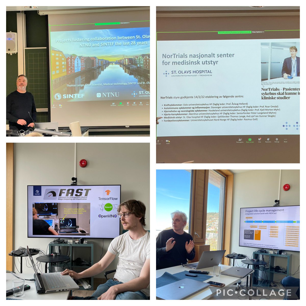 Ingfrid Haldorsen (@ingfridhaldors1) on Twitter photo Highly interesting meeting with Thomas Langø, Trond Størseth, Ingerid Reinertsen and Erik Smistad from <a href="/SINTEFdigital/">SINTEF Digital</a> <a href="/Helseforsk/">SINTEF</a> at <a href="/BergenMMIV/">MMIV</a> yesterday! The <a href="/PRESIMAL_/">PRESIMAL</a> luncheon with Langø highlighting ongoing successful research <a href="/SINTEF/">SINTEF</a> was inspiring!@bfstiftelse <a href="/AslakLaks/">Aslak Aslaksen</a> Highly interesting meeting with Thomas Langø, Trond Størseth, Ingerid Reinertsen and Erik Smistad from <a href="/SINTEFdigital/">SINTEF Digital</a> <a href="/Helseforsk/">SINTEF</a> at <a href="/BergenMMIV/">MMIV</a> yesterday! The <a href="/PRESIMAL_/">PRESIMAL</a> luncheon with Langø highlighting ongoing successful research <a href="/SINTEF/">SINTEF</a> was inspiring!@bfstiftelse <a href="/AslakLaks/">Aslak Aslaksen</a>