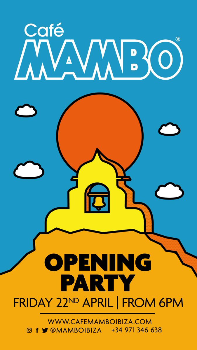 today is the DAY. 

@Mamboibiza opening FIESTA!!!

Summer is absolutely on now.

@PeteGooding @DjJasonBye @andybaxteribiza 

Lets get those tunes on!

vvvvvamos!!!