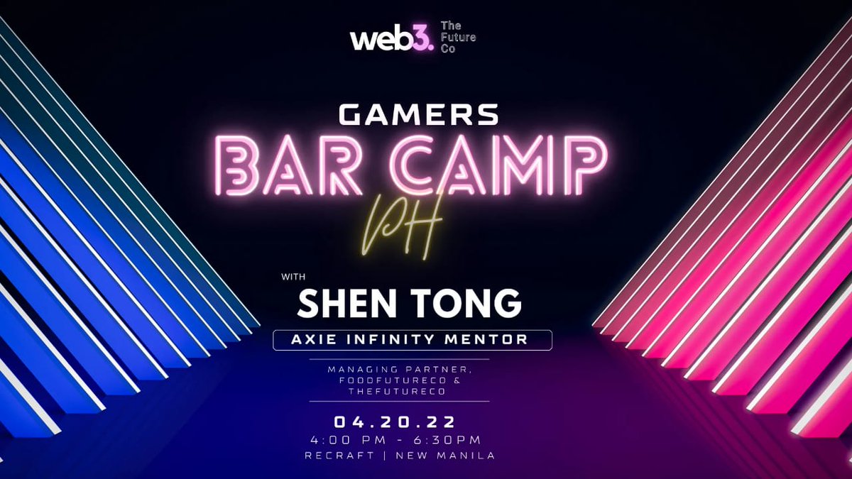 web3futureco's tweet photo. Thank you everyone for joining our #PlayersBarCamp!Amazing discussion on building d future of #Web3 w/ @AxieInfinity Mentor @shentong &amp; inspiring sharing of stories w/ everyone over good food&amp;nice drinks! To creating&amp;sharing more awesome things! @YieldGuild @Jihoz_Axie @AxieLima https://t.co/dh8NalRPWS