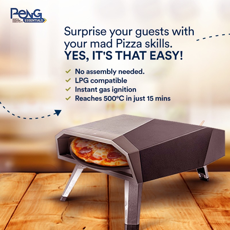 Peng_Essentials's tweet image. Leave your guests impressed and win the best host award for throwing the most happening Pizza party ever!

Order the Pizza Sixty Gas Oven and churn out delicious homemade Neapolitan-style Pizzas every minute.

Order Now!
Link: bit.ly/3k2S3to