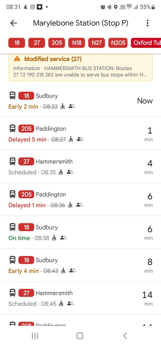 Hi @AbellioLondon any ideas why the 27 isn't transmitting actual times to Google when all other buses are, please?  If you think there might be a fault somewhere can you report it?