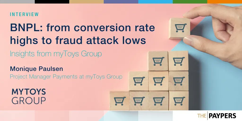 ThePaypers's tweet photo. Monique Paulsen, Project Manager Payments at myToys Group and speaker at @ecommerceberlin Expo 2022, elaborates on the European #BNPL landscape, from factors driving this trend to the pros and cons of BNPL options. 

📌 Read the entire interview here: https://t.co/maBguVqUv4 https://t.co/sqpAOXexvM