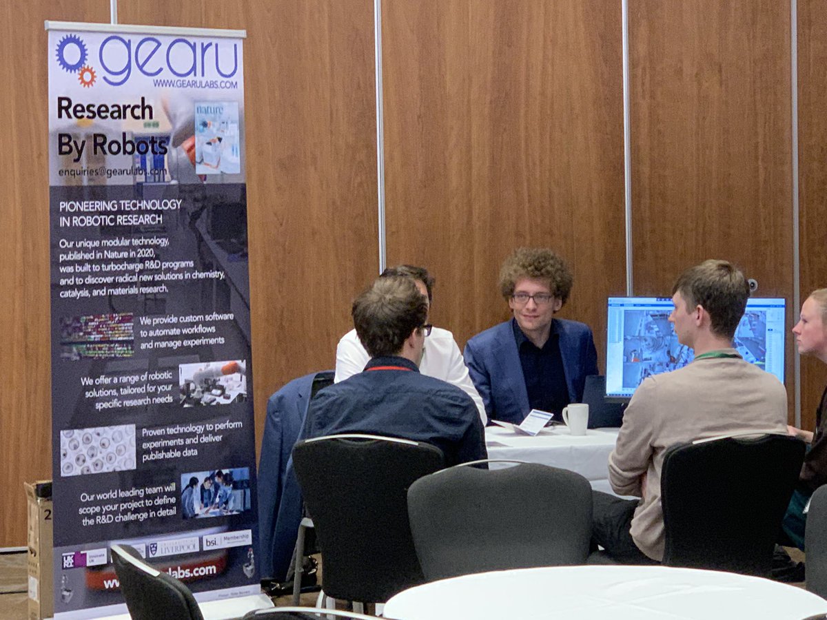 Getting lots of interest here at #PharmaTec21