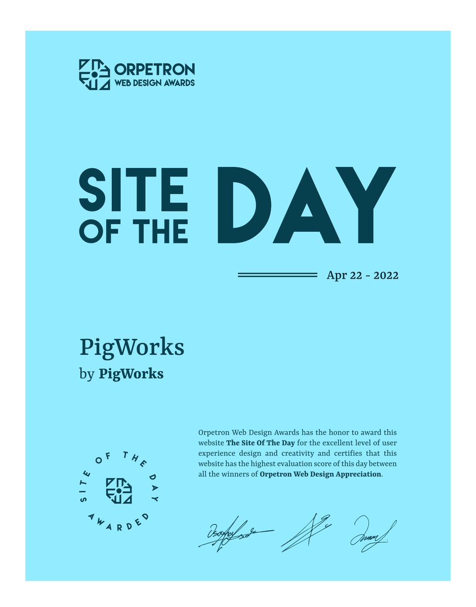 PigWorks tweet media