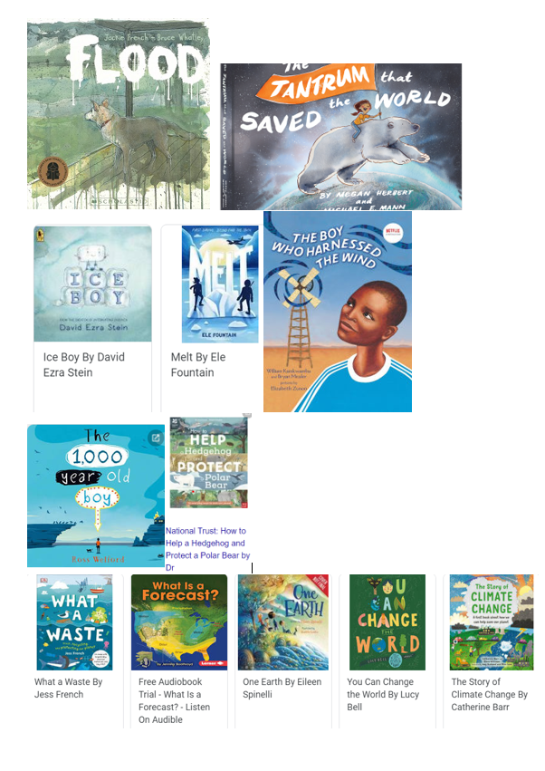 rachyJroo's tweet photo. Here are a few great Picture Books that relate to Climate Change. Can you suggest any others? https://t.co/D2y8UWti8Q