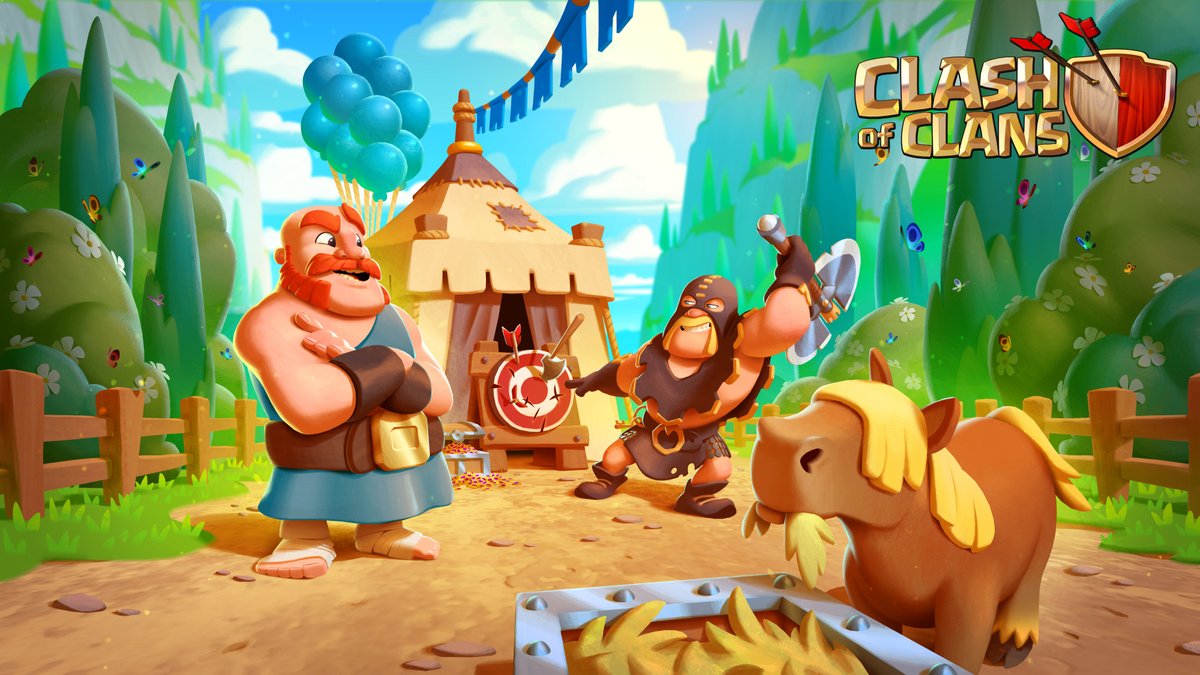 Ready, set, GO! 🎠 Clan Games are live!