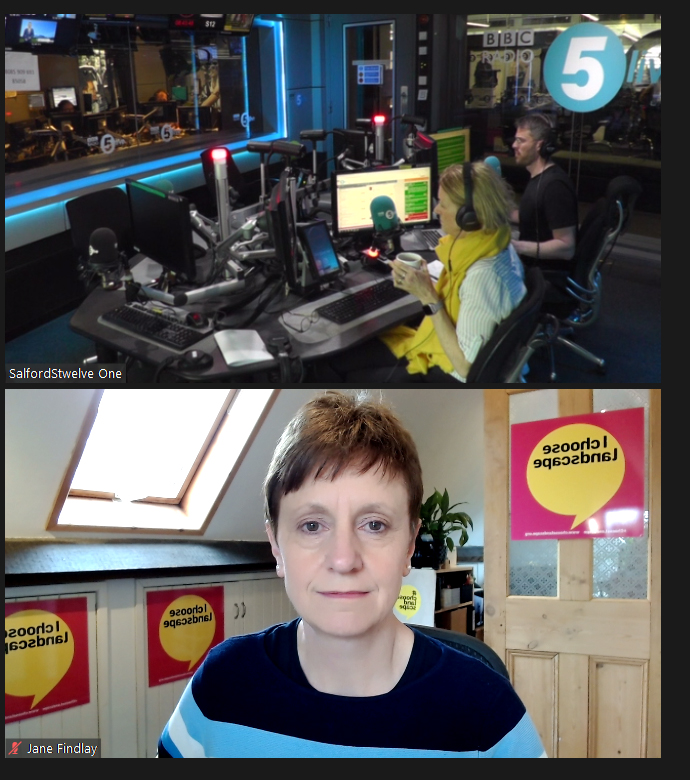 JaneEFindlay's tweet photo. The importance of parks for local communities, I spoke to @rachelburden @bbc5live about how parks can address the important isses we face, #healthandwellbeing #climatechange #biodiversitycrisis and how @talklandscape members can help local communitis to realise their #pocketpark https://t.co/wSyHc82Geo