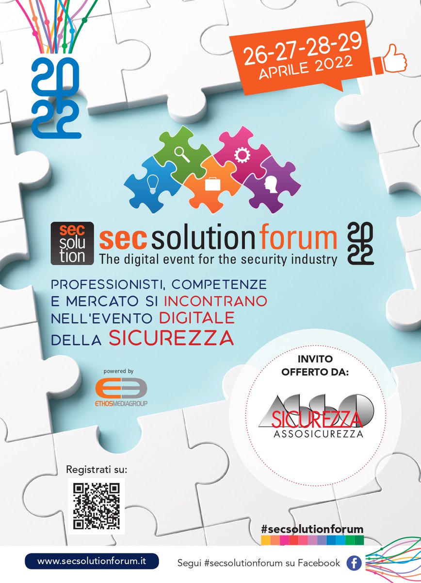 assosicurezza's tweet photo. #secsolutionforum https://t.co/GfGcgMywo7