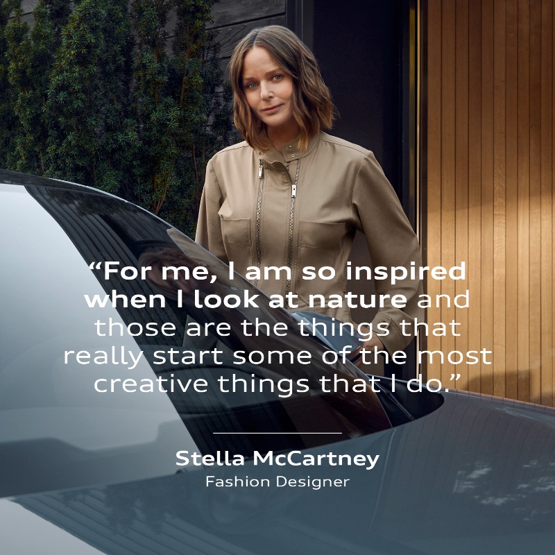 AudiOfficial's tweet photo. Embracing change for a sustainable tomorrow. Working together with change-makers and Audi thought-leaders, we’re encouraging creative concepts as we drive towards a sustainable future. Future is an attitude – on #EarthDay and every day.