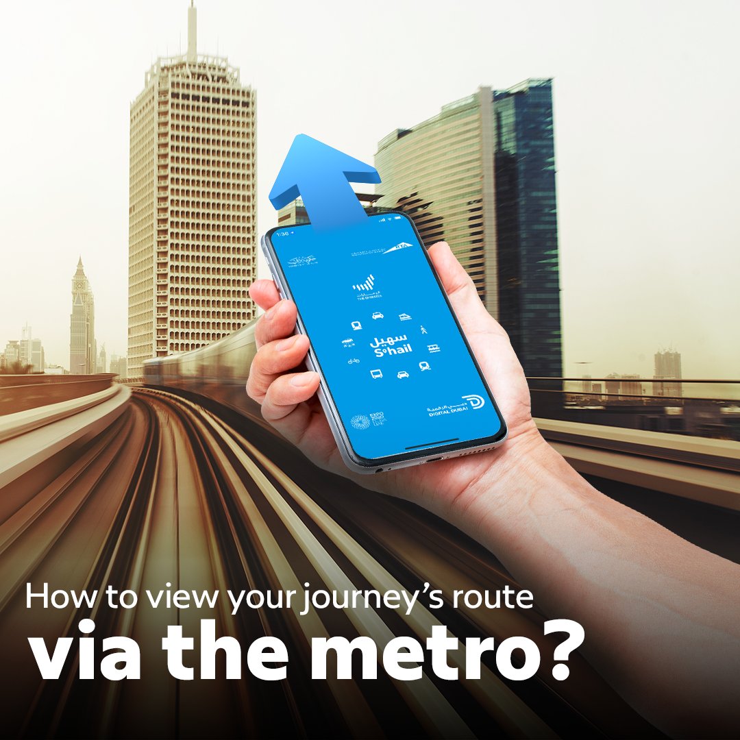 RTA on Twitter "Your journey via DubaiMetro is easier than you think