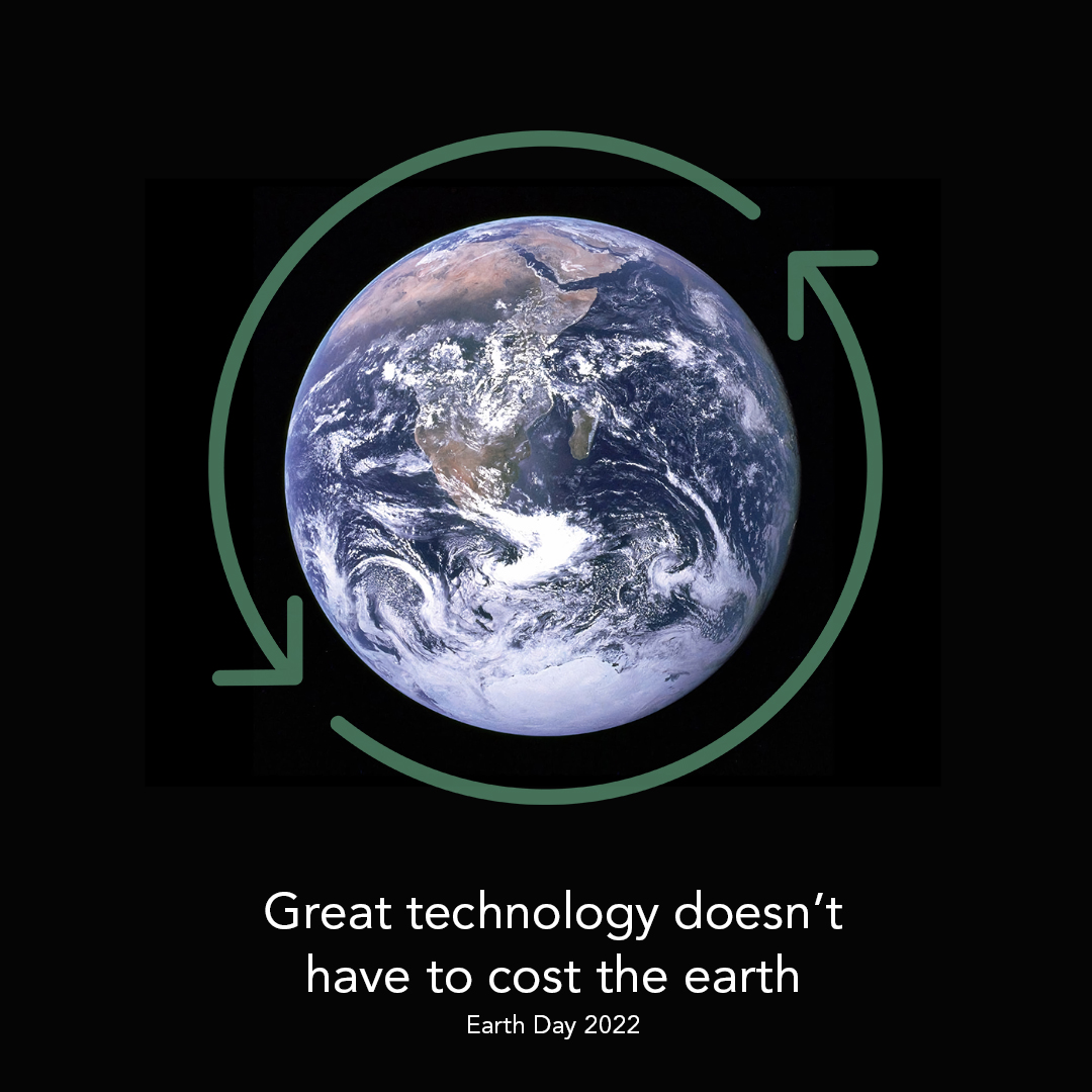 RefreshedByUs's tweet photo. We need to recognise the impact our choices have on the planet. 

Some devices contain non biodegradable materials. We urge you to think twice before purchasing brand new IT that brings harm to the world. Think greener and save money by making a #sustainablepurchase. #earthday 🌎 https://t.co/65pfHpUb9X
