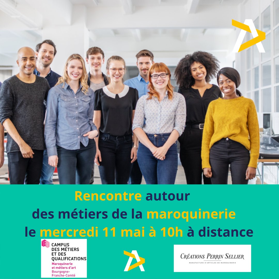 [🎨 La maroquinerie, ça vous tente ? ]

Vous êtes cadre, jeune diplômé.e et  souhaitez en savoir plus sur ce secteur?

Participez à 1 rencontre avec les acteurs régionaux

📅  le 11 mai à 10h00 

Inscriptions : accueil.bfc@apec.fr

#evenement #emploi #maroquinerie #metiers