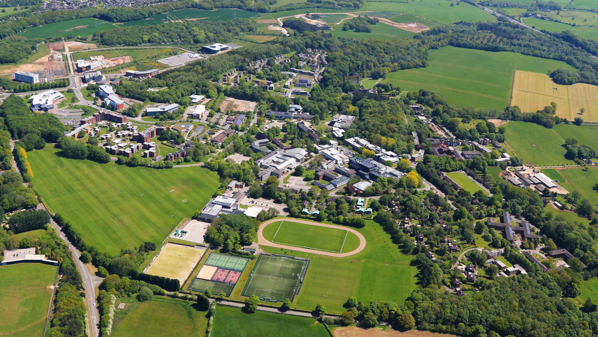 Keele University on Twitter "With over 600 acres, we have the largest
