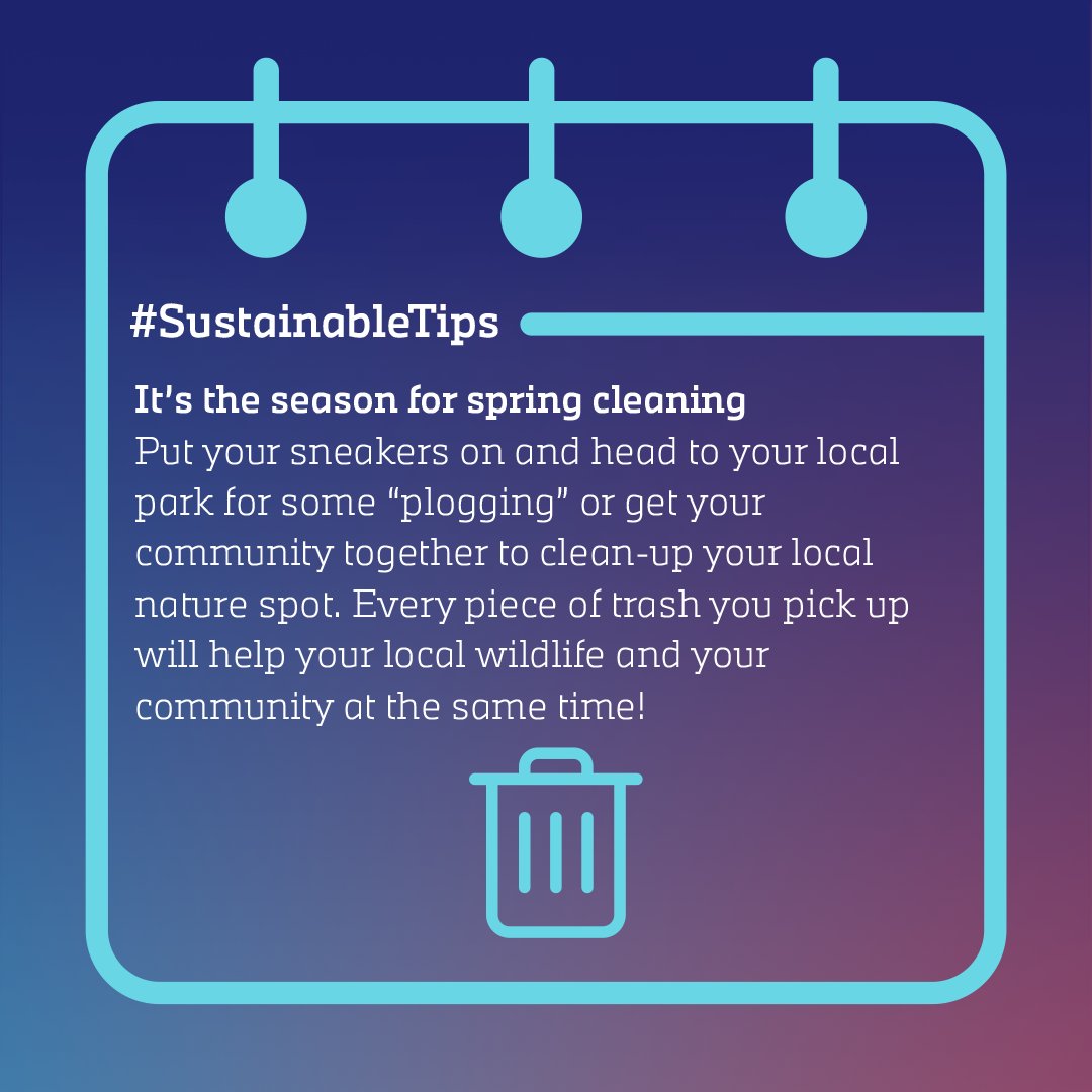 It’s time to invest in our planet. In celebration of World Earth Day 🌎, we’re committing to preserve and protect our planet. We can all do our part, so check out our #SustainableTip #EarthDay #InvestInOurPlanet