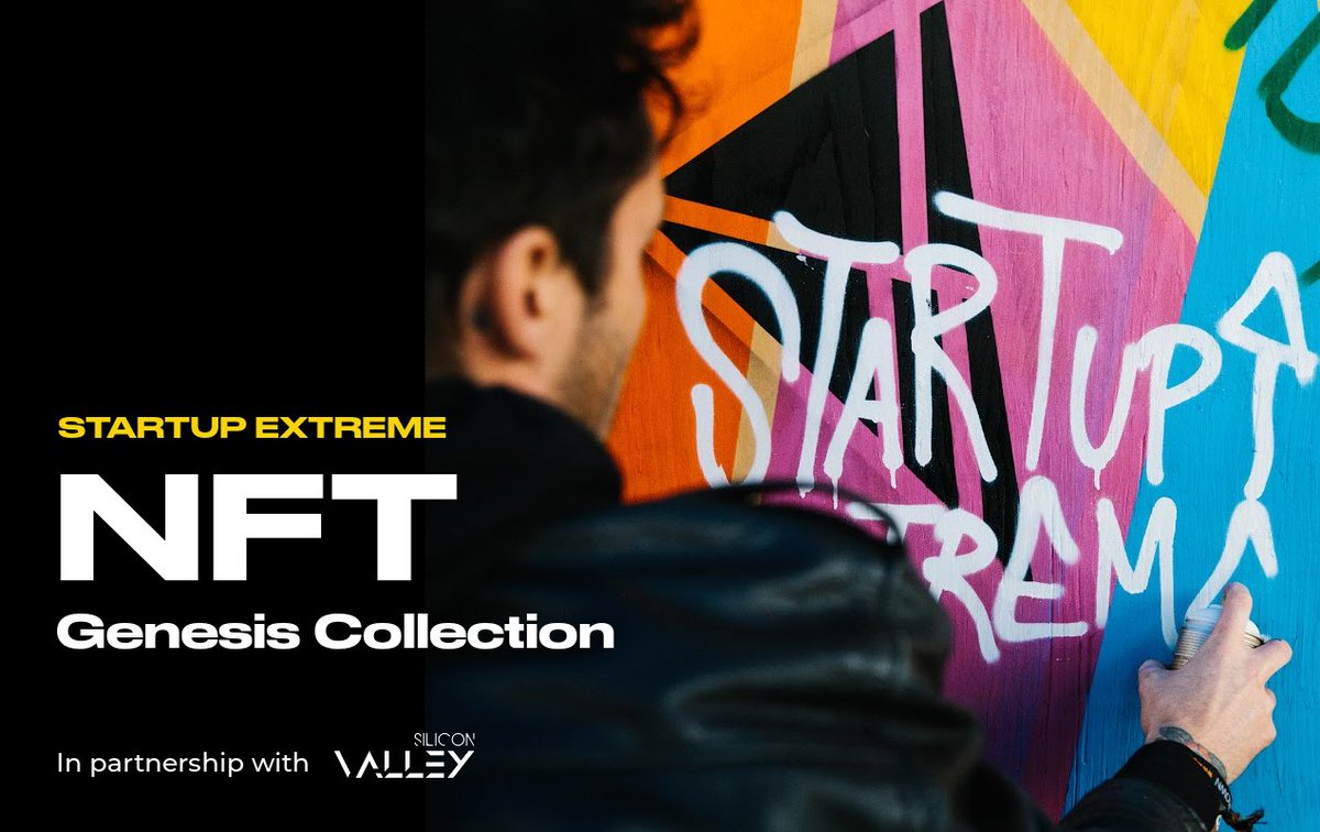 GM! BIG NEWS to look out for at this year’s Startup Extreme 💥💣

We are releasing our very own NFT collection! 🎨 All participants of #StartupExtreme2022 will be given a piece of the Startup Extreme NFT - Genesis Collection, created in partnership with Silicon Valley AS.