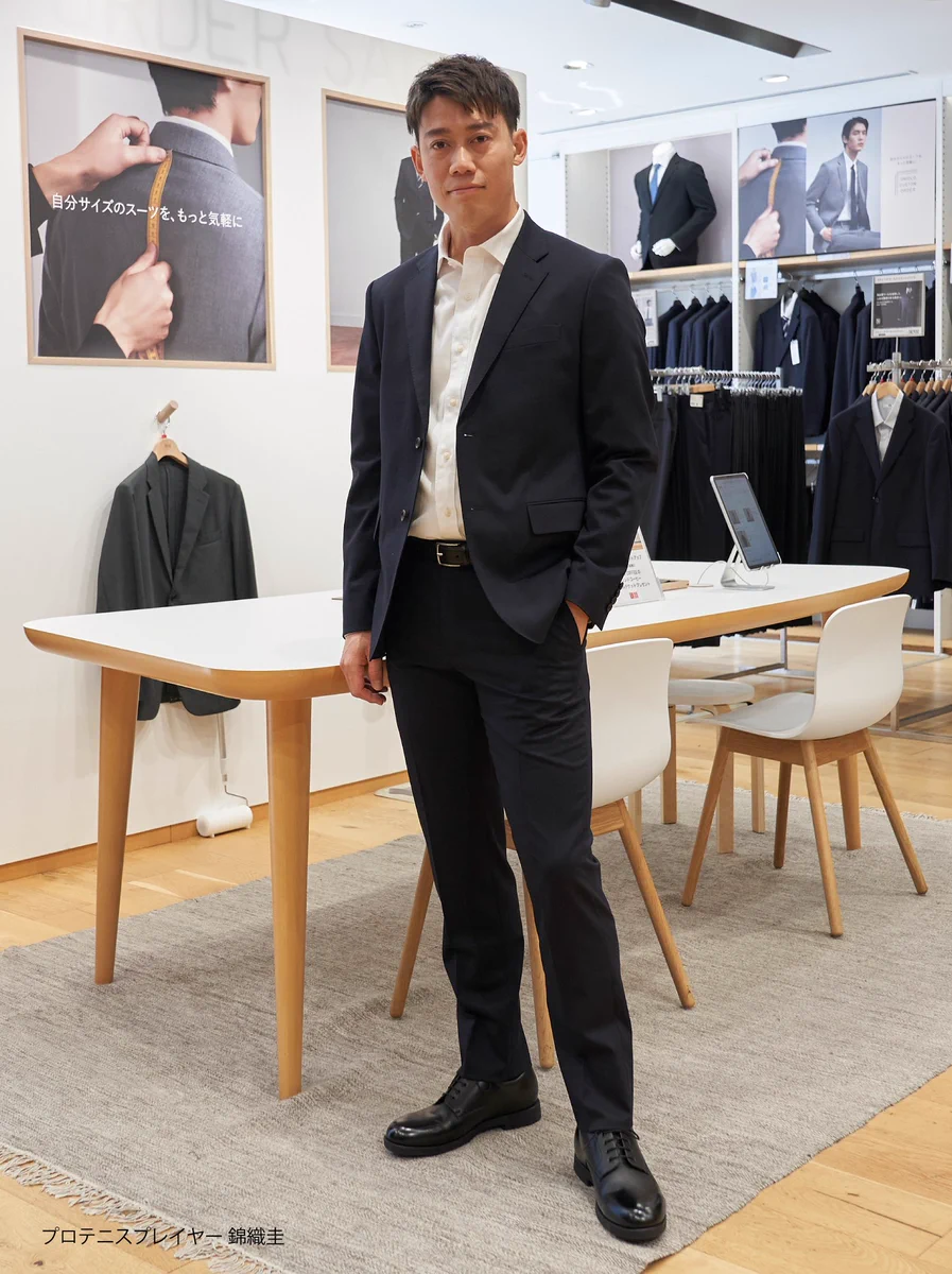 錦織圭 UNIQLO ユニクロ ウォームアップスーツ 上下ウィンドブレーカー L FQ7w1ALVUAA3Fws?format=webp&