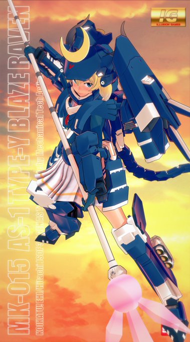 @10000000powers ブレイズレイブンは武者ガンダムmk-Ⅱみたいな武者鎧デザインでかっこよかった!😊 