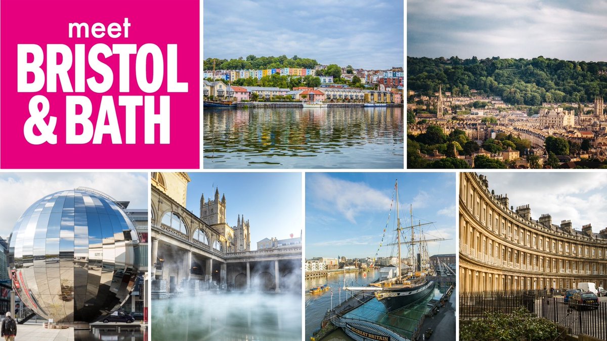 Bristol &amp; Bath are steeped in history and have their own distinctive, vibrant culture, but are only 11 minutes apart by train 🚂

To find inspiration and practical information on bringing your event to the region, read through our Event Planners Guide ⬇️
visitwest.co.uk/meet/about-bri…